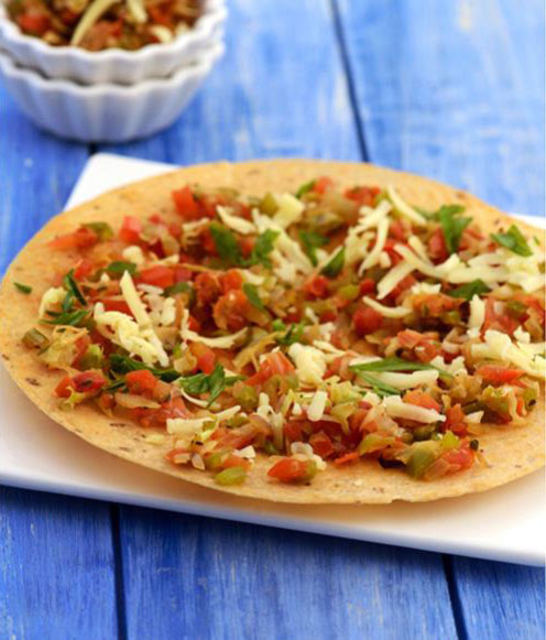 Khakhra Pizza